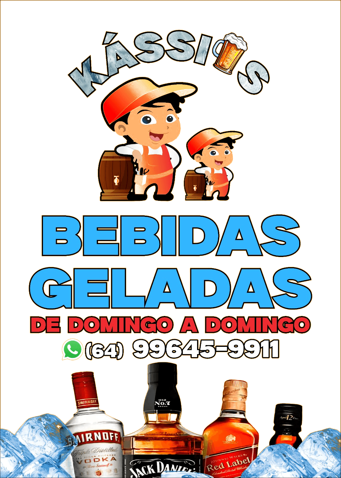 Logo da Kássio's Bebidas Geladas