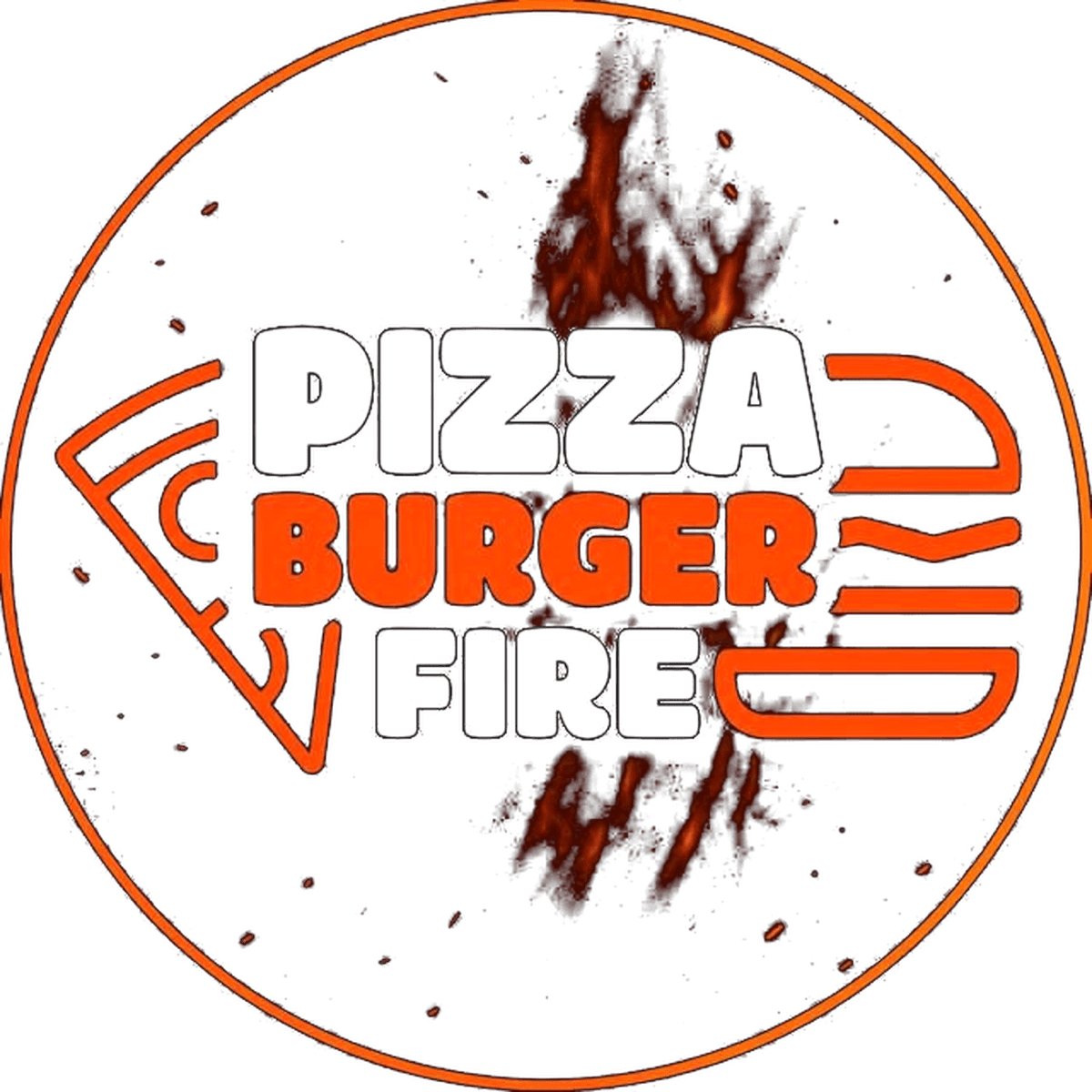Logo da Pizza Burger Fire